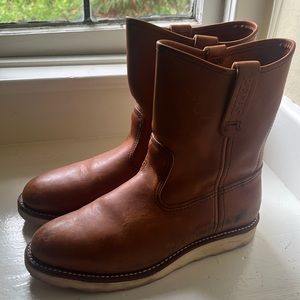 Redwing Pecos Boots Super sole,size 8 1/2